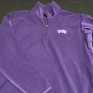 *COLLEGE* TCU Quarter-zip